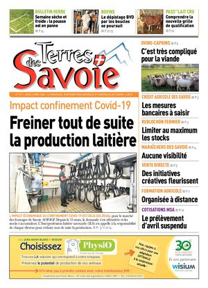 Terres des Savoie n°471 du jeudi 2 avril 2020