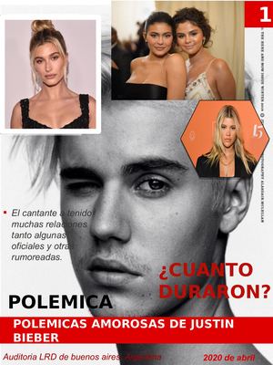 REVISTA JUSTIN BIEBER