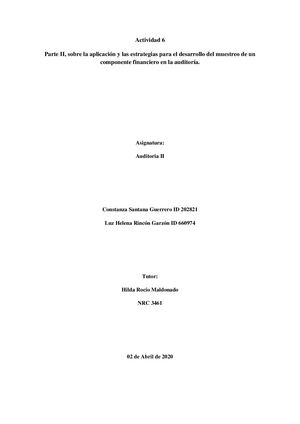 Actividad 6 Aplicacion Y Estrategias Para El Desarrollo Del Muestreo
