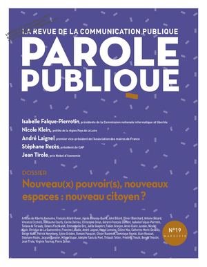 PAROLE PUBLIQUE N°19 MARS 2018