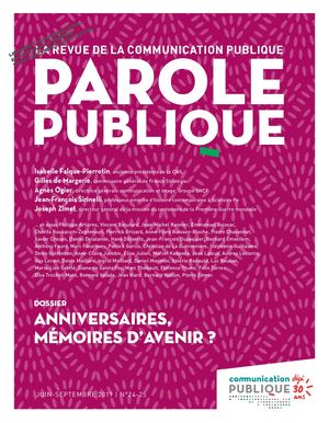PAROLE PUBLIQUE N°24 25 JUILLET AOÛT 2019