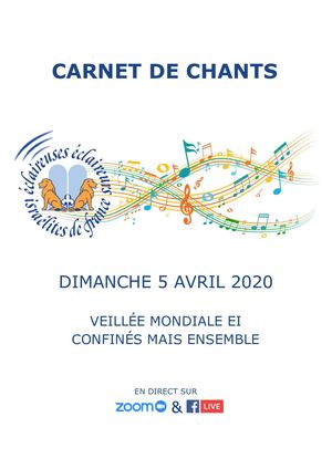 Carnet De Chants Ei Dim 5 Avril 2020