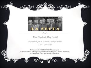 La Secta, novela de Max Ehrlich