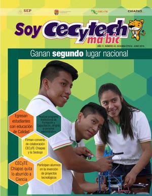 CECyTECH MA'BIC #45 ABRIL - JUNIO 2019