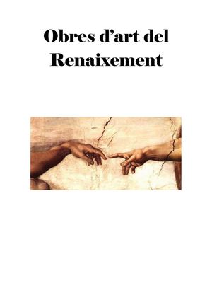 Obres D'art Del Renaixement (LAURA i NOELIA)