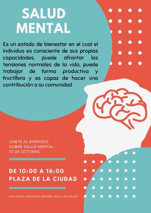 Póster Salud Mental