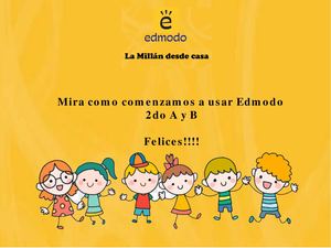 2do A Y B Usando Edmodo