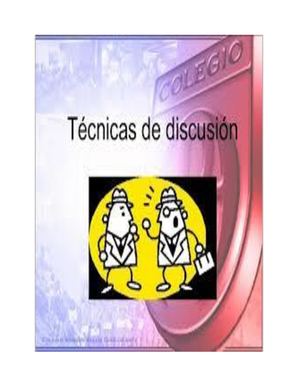 Técnicas De Discusión