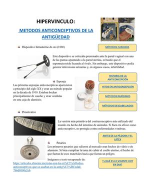 Hipertexto: Anticoncepción en la Antiguedad
