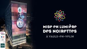 Mise en lumières des Noirettes à Vaulx-en-Velin