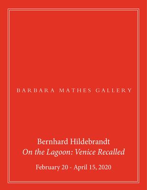 Bernhard Hildebrandt, "On the Lagoon: Venice Recalled"