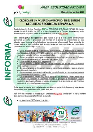 Informa ERTE SECURITAS (06 04 2020)