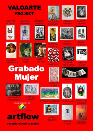 Grabados Mujer, Exhibición En Artflow