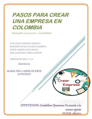 Pasos Para Crear Una Empresa En Colombia