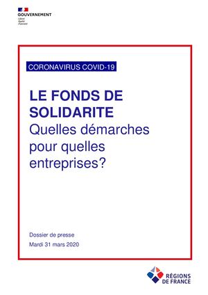 Dp Fonds De Solidarite