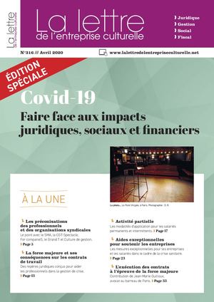 La Lettre de l'entreprise culturelle 316