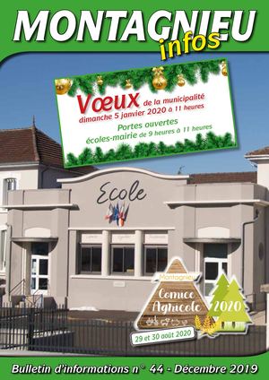 Bulletin communal 2019 Montagnieu 38