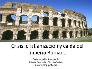 Caida Del Imperio Romano