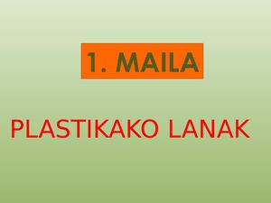 Eskulanak 1 Maila