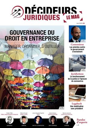 Décideurs Juridiques - GOUVERNANCE DU DROIT EN ENTREPRISE - Avril 2020