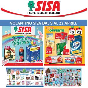 Volantino SISA Marsala dal 9 al 22 Aprile 2020
