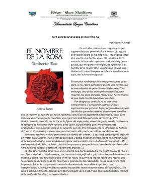 Lecturas Para Reflexionar