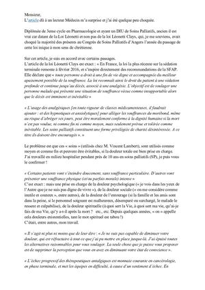 Rivotril Et Euthanasie