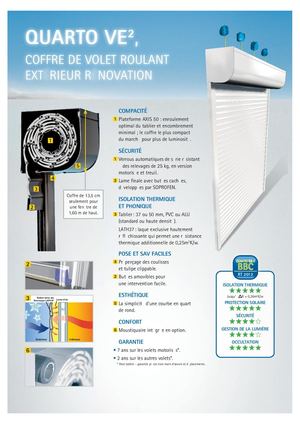 Volet Roulant Soprofen Quarto Ve²