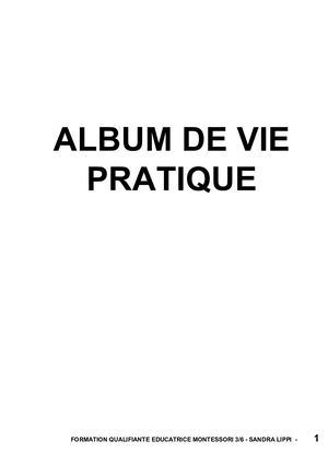 Album De Vie Pratique (1)