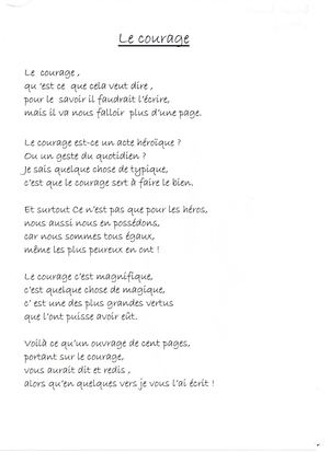 Concours de poésie 2020 Sélection des 4/3
