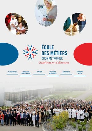 Brochure de l'École des Métiers - Dijon Métropole