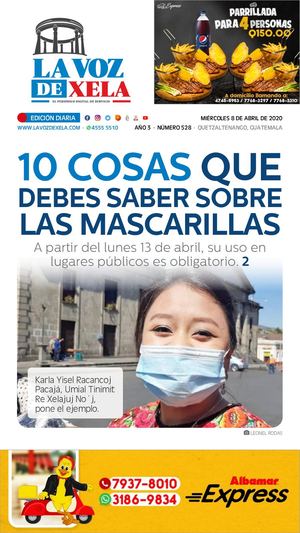 La Voz de Xela 528 03082020