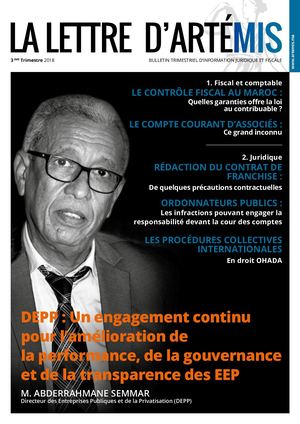 LETTRE N°07 - Trimestre 3 2018