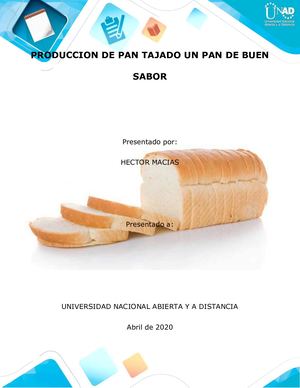 Produccion De Pan Tajado Un Pan De Buen Sabor
