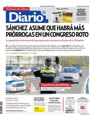 Diario Noticias de Álava 20200410