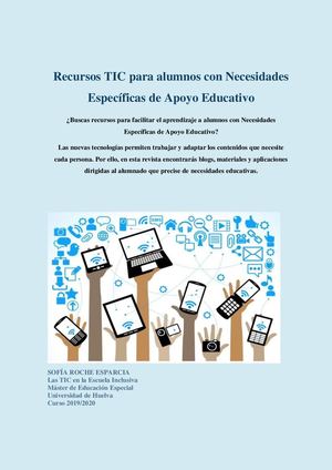 Recursos Tic para Alumnos Con Necesidades Específicas de Apoyo Educativo