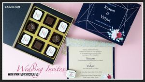 Choco Craft Wedding Invitations Price Brochure