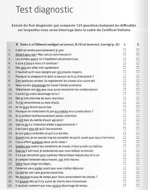 Extrait Quizz Certificat Voltaire