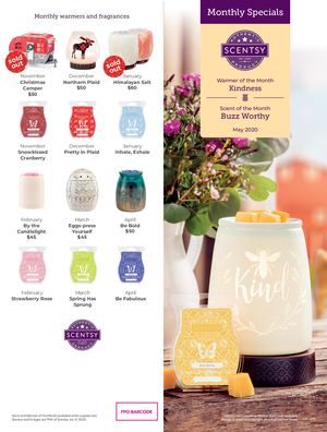 May 2020 Warmer & Scent of the Month Flyer