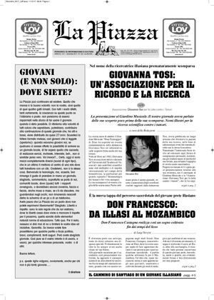 Giornale La Piazza N°123 Dicembre 2017