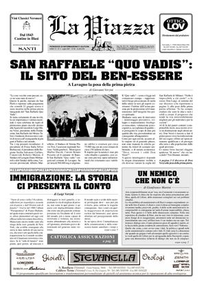 Giornale La Piazza N°89 Luglio 2007