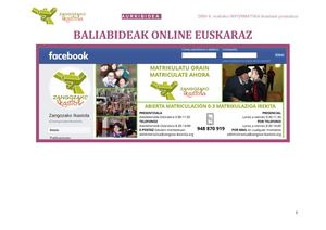 BALIABIDEAK ONLINE EUSKARAZ