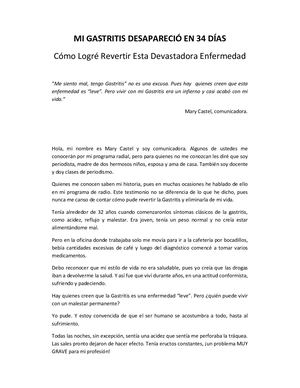 Adios Gastritis Review