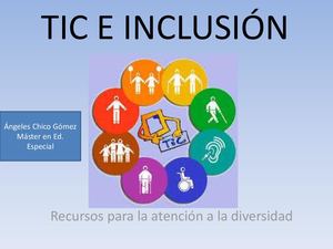 TICs y atención a la diversidad. Algunos Recursos