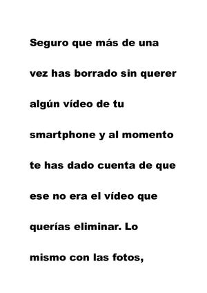 Recuperar Los Sms De Android