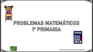 Problemas Matematicos 1º Primaria
