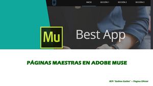 Clase 01 - Páginas Maestras en Adobe Muse