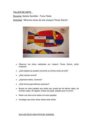 Taller De Arte Joaquin Torres Garcia