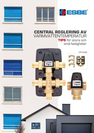 ESBE Central Reglering av Varmvattentemperatur (sv)