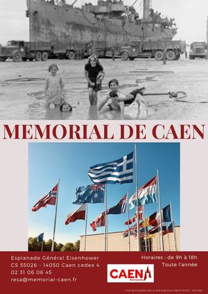 Affiche Memorial De Caen